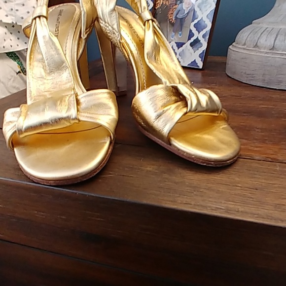 👠DvF gold sandals - Picture 4 of 6